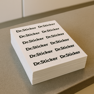 Stickervel vinyl